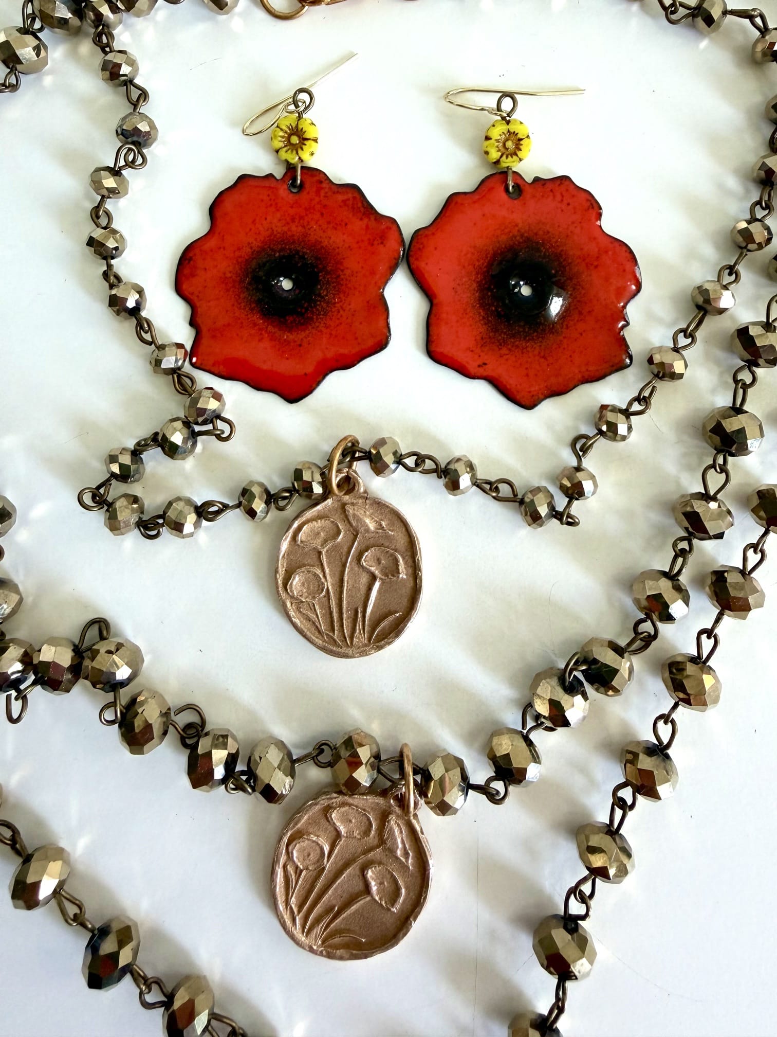 Rebirth Poppy Necklace - Image 4